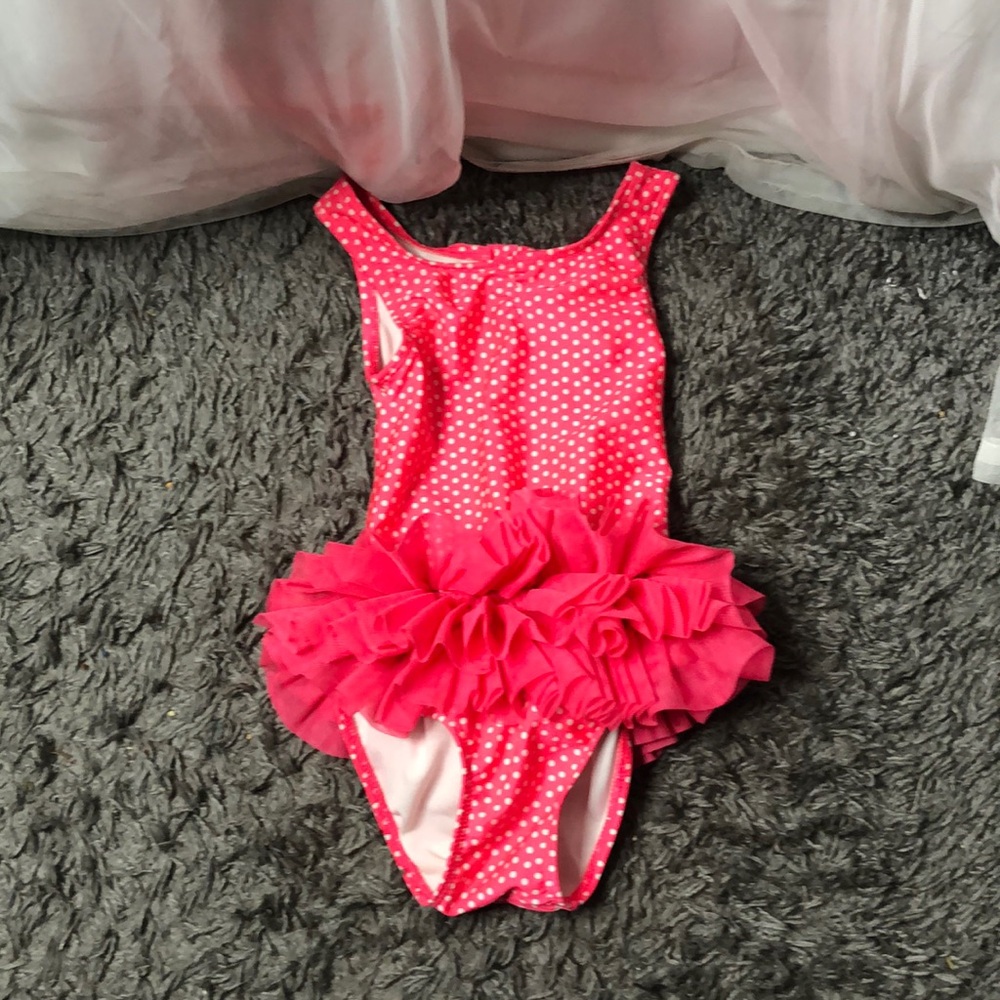 Pink swimsuit